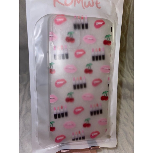 Lips & Cherry Print iPhone 12 Pro Max Case 🍒 - Picture 16 of 17